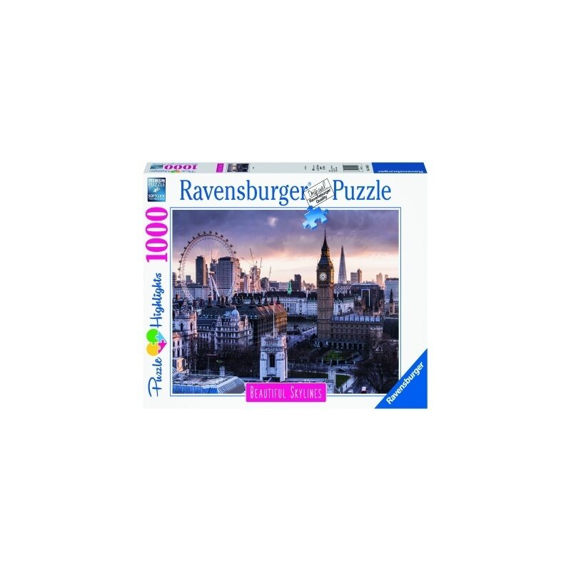 Ravensburger - puzzle londra, 1000 piese