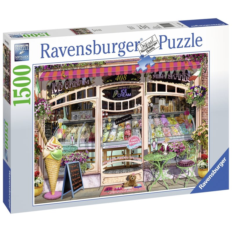 Ravensburger - puzzle magazin inghetata, 1500 piese