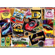 Ravensburger - Puzzle vehicule Masini de curse Puzzle Copii, piese 100
