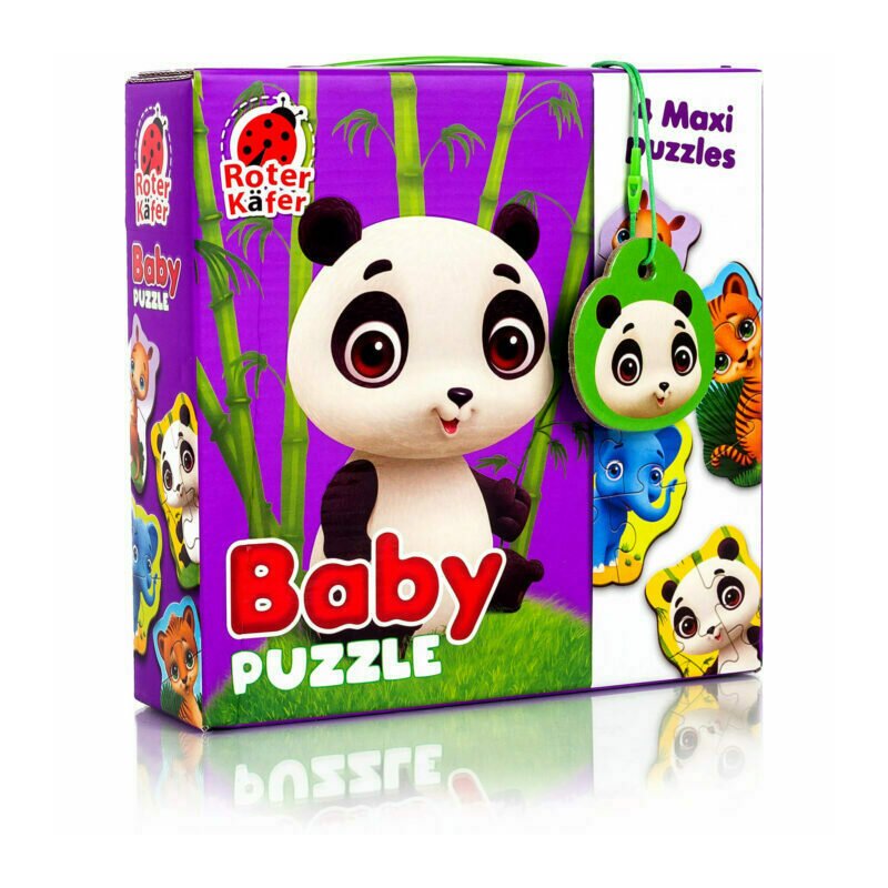 Roter kafer - puzzle maxi bebelusi animale de la zoo