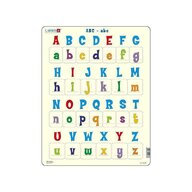 Larsen - Puzzle maxi Literele mari si mici ale alfabetului  orientare tip portret  26 de piese