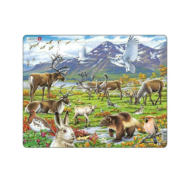 Larsen - puzzle maxi stepa nordica orientare tip portret 50 de piese
