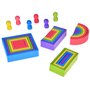 Puzzle Montessori, Din lemn, Cu piese de diferite forme - 3
