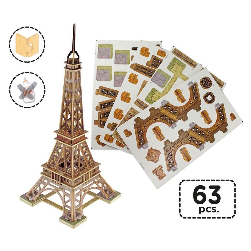 Educa - puzzle monument turnul eiffel 3d