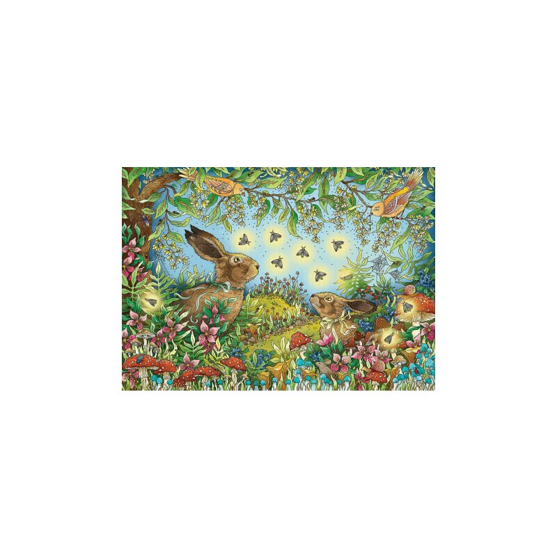 Ravensburger - puzzle peisaje padurea magica , puzzle copii, piese 1000