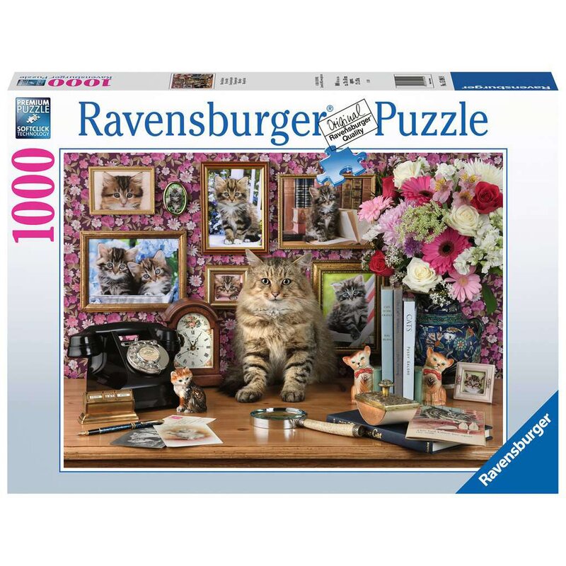 Ravensburger - Puzzle animale Pisicuta draguta , Puzzle Copii, piese 1000