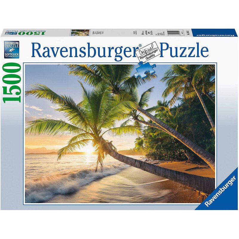 Ravensburger - puzzle peisaje plaja , puzzle copii, piese 1500