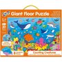 Galt - Puzzle de podea Numaram animalute marine , Puzzle Copii, piese 30 - 2
