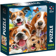 Puzzle Pooch Selfie, 47x67 cm, 1000 piese De.tail DT1000-04