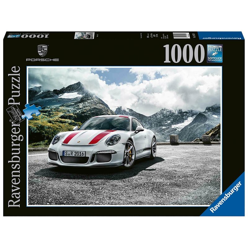 Ravensburger - Puzzle masini Porsche 911R , Puzzle Copii, piese 1000