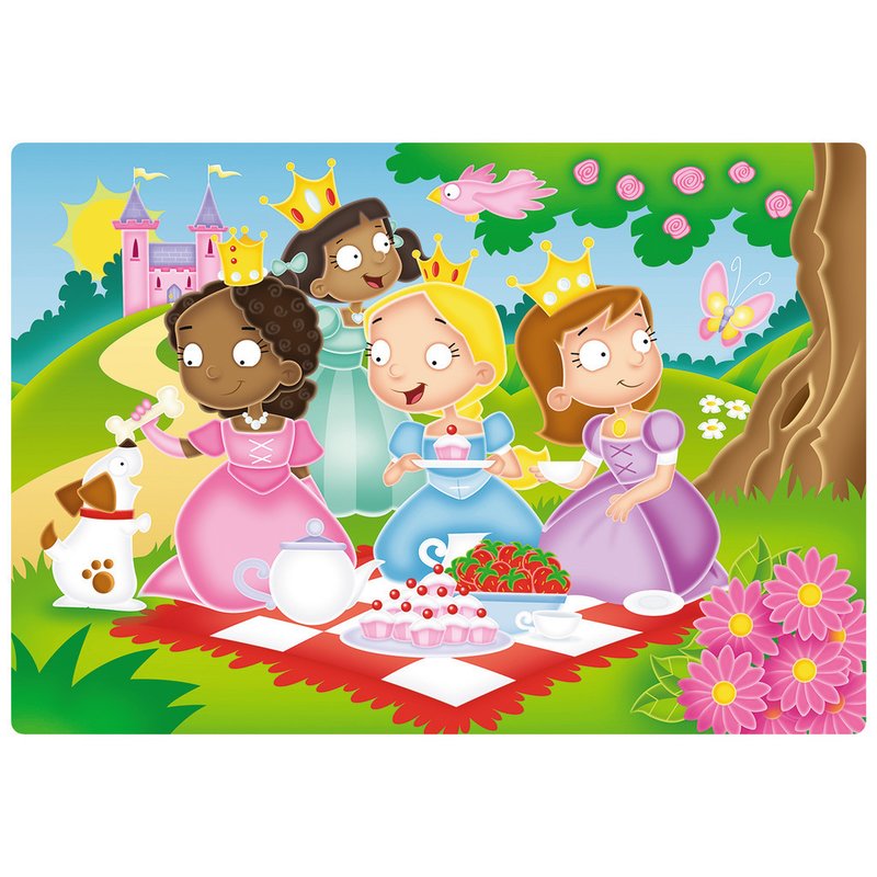 Ravensburger - puzzle printese dragute, 12 piese