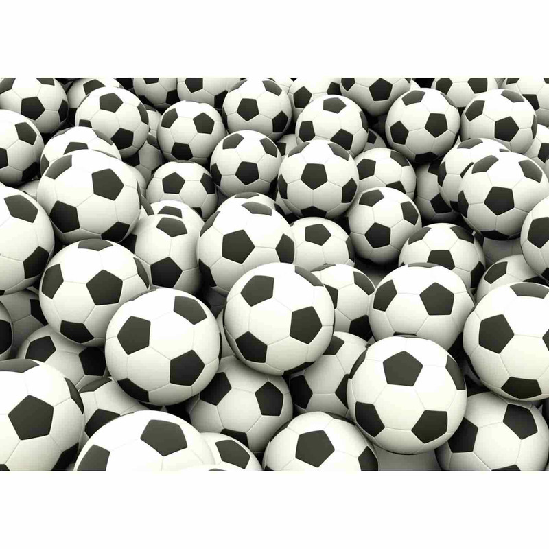 Puzzle Provocare Mingi De Fotbal, 1000 Piese