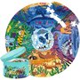 Mideer - Puzzle rotund Animale, 150 piese  MD3099 - 3