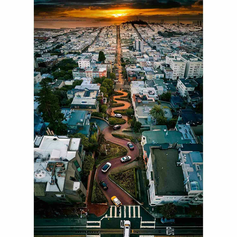 Puzzle san francisco california, 1000 piese