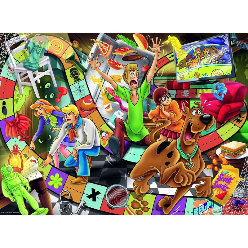 Ravensburger - Puzzle Scooby Doo, 200 Piese