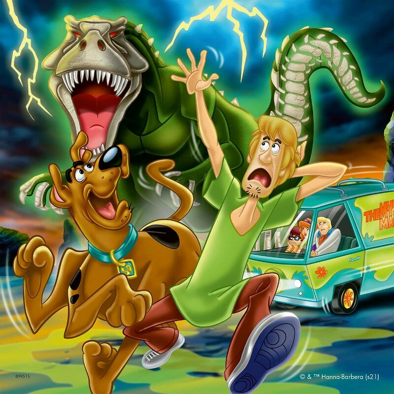Ravensburger - Puzzle Scooby Doo, 3X49 Piese