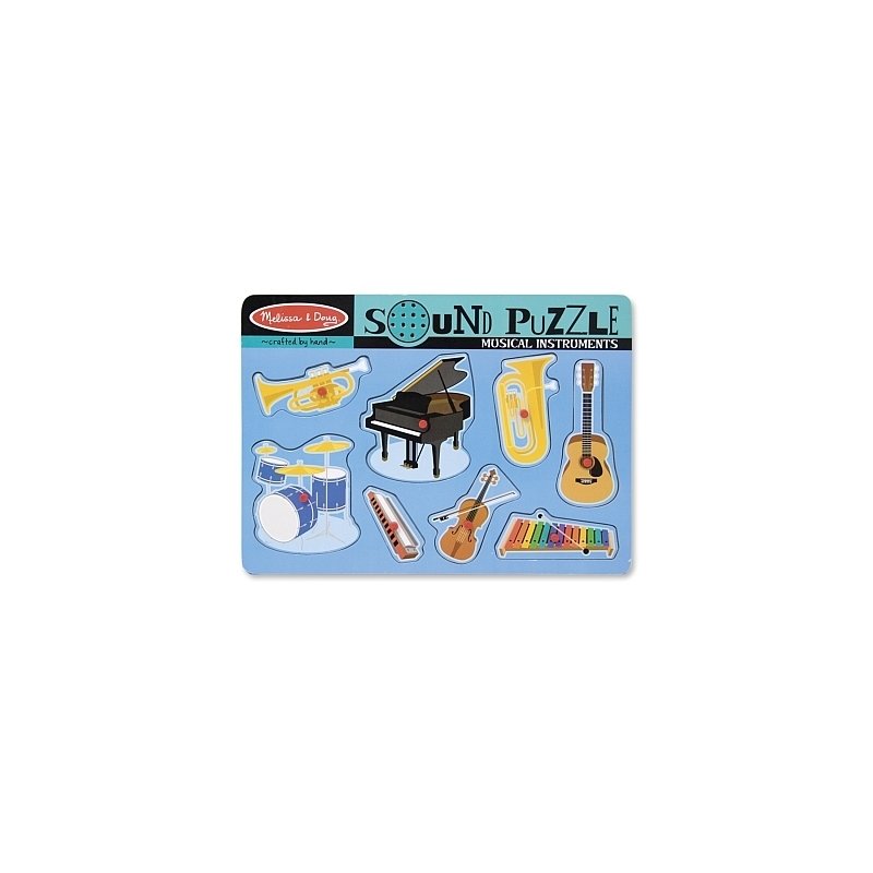 Melissa & Doug - Puzzle sonor Instrumente muzicale Melissa and Doug