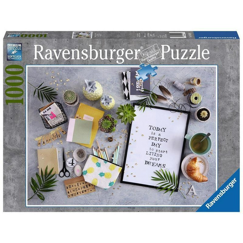 Ravensburger - puzzle start living your dream, 1000 piese