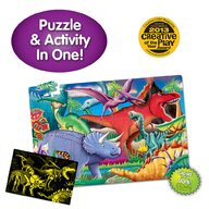 THE LEARNING JOURNEY - Puzzle animale Dinozauri Straluceste in intuneric Puzzle Copii, piese 100