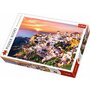 Trefl - Puzzle peisaje Apus in Santorini , Puzzle Copii, piese 1000 - 1