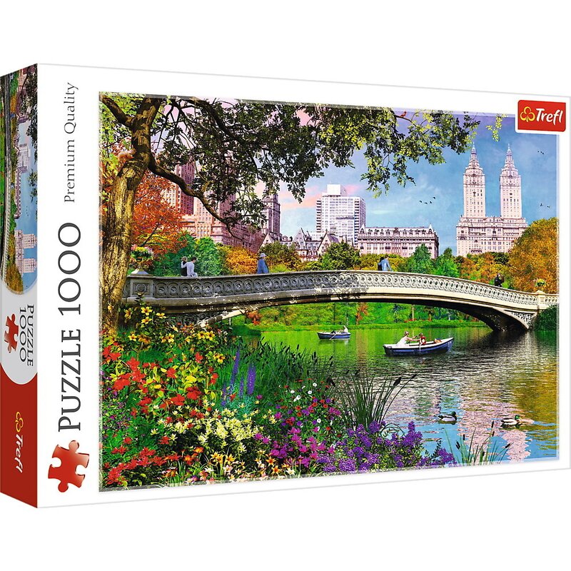 Trefl - puzzle peisaje central park new york , puzzle copii, piese 1000