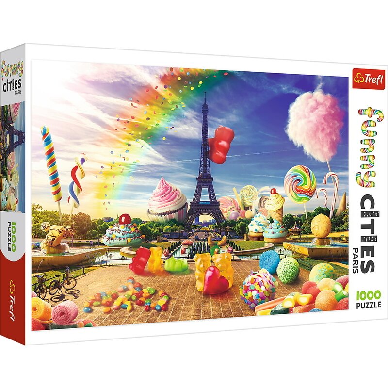 Trefl - puzzle trefl 1000 dulciuri la paris
