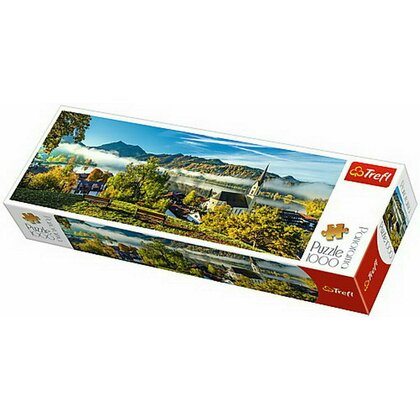 Trefl - Puzzle peisaje Lac , Puzzle Copii , Panorama, piese 1000