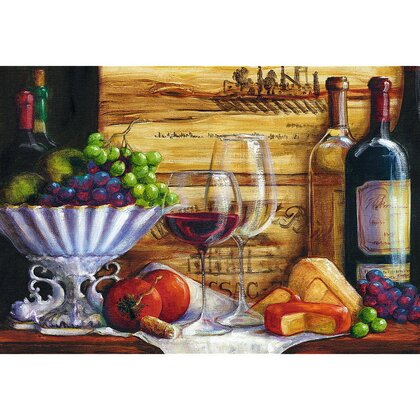 Trefl - Puzzle gastronomie Malenda Trick arta vinului , Puzzle Copii, piese 1500