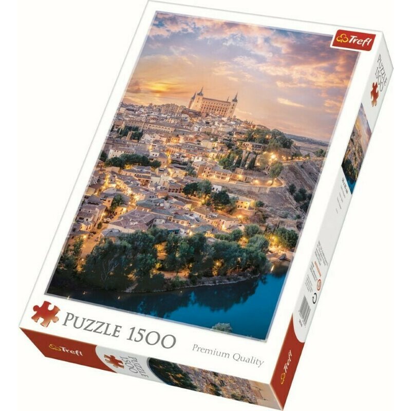 Trefl - Puzzle orase Toledo Spania , Puzzle Copii, piese 1500