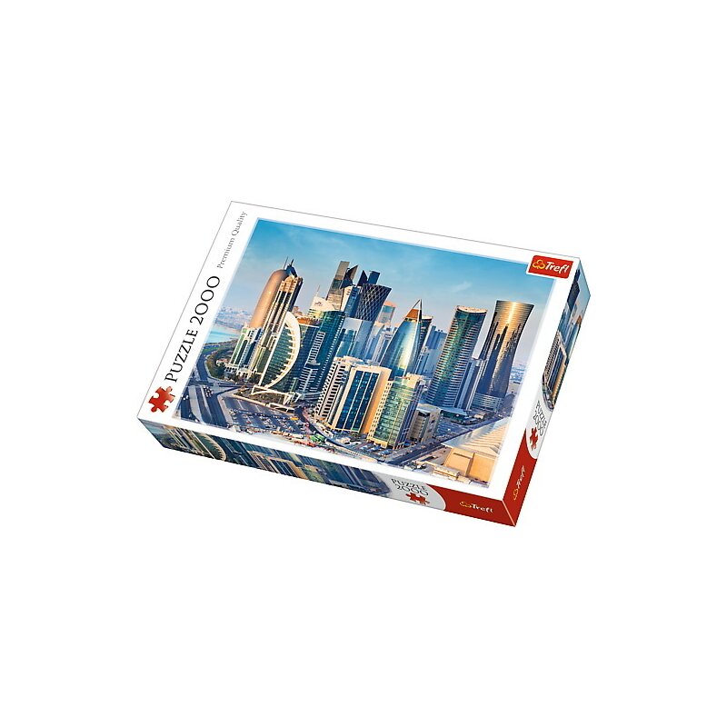Trefl - puzzle peisaje doha qatar , puzzle copii, piese 2000