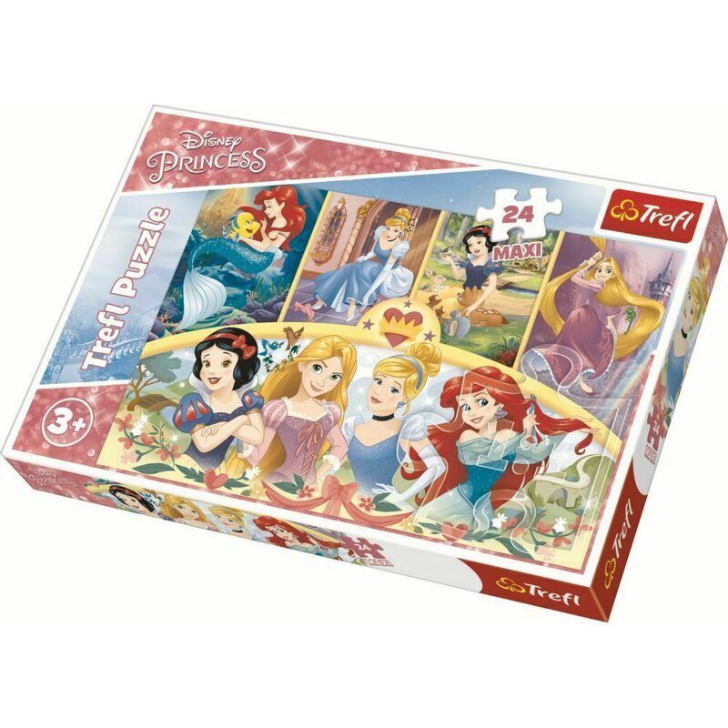Trefl - puzzle personaje amintiri magice , puzzle copii , maxi, piese 24, multicolor