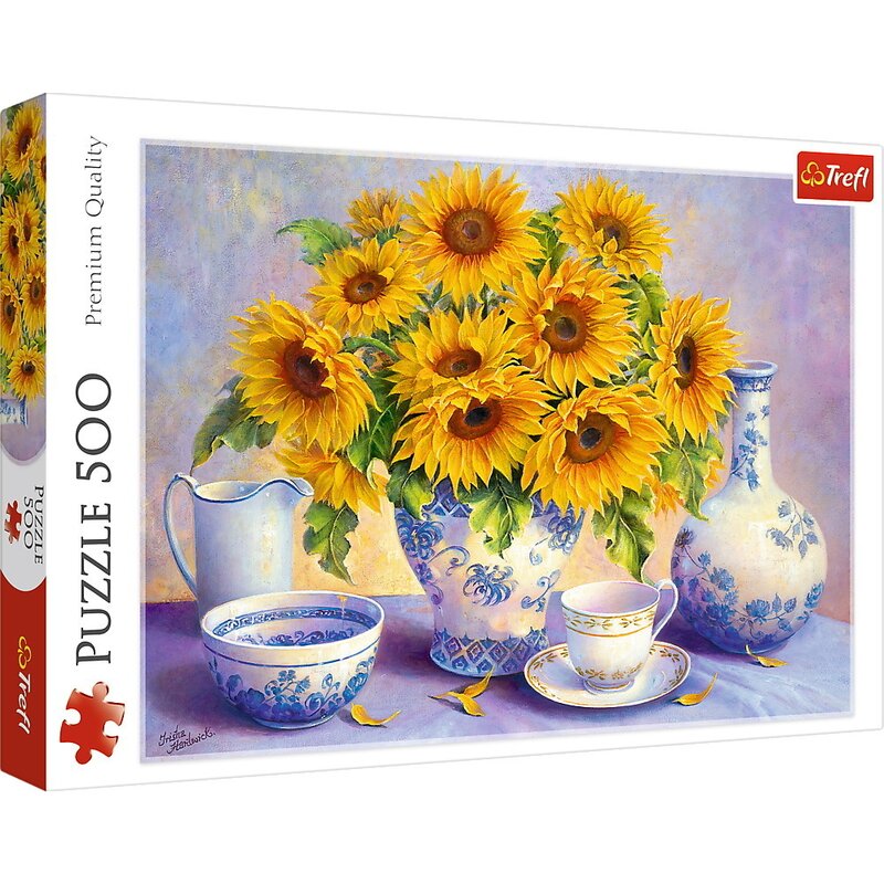 Trefl - puzzle peisaje floarea-soarelui , puzzle copii, piese 500