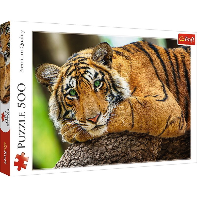 Trefl - puzzle trefl 500 portretul tigrului