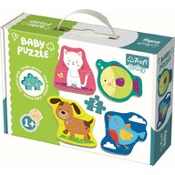 Trefl - Puzzle animale , Puzzle Copii , Baby Clasic, piese 8