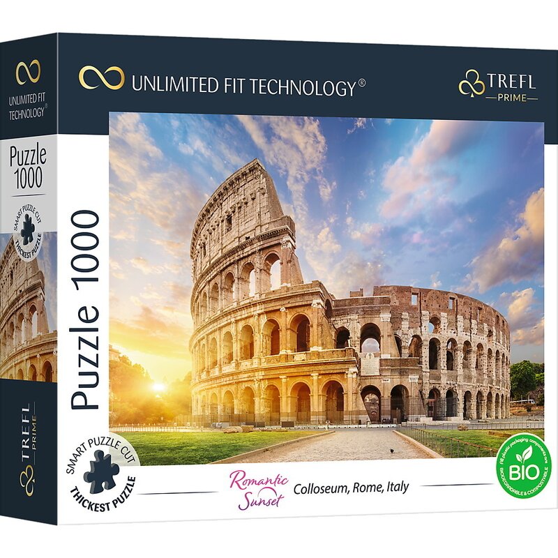 Trefl - PUZZLE UFT 1000 COLLOSEUM ROMA