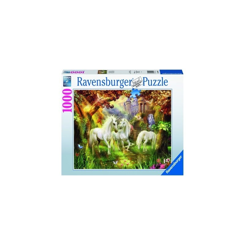Ravensburger - puzzle unicorni, 1000 piese