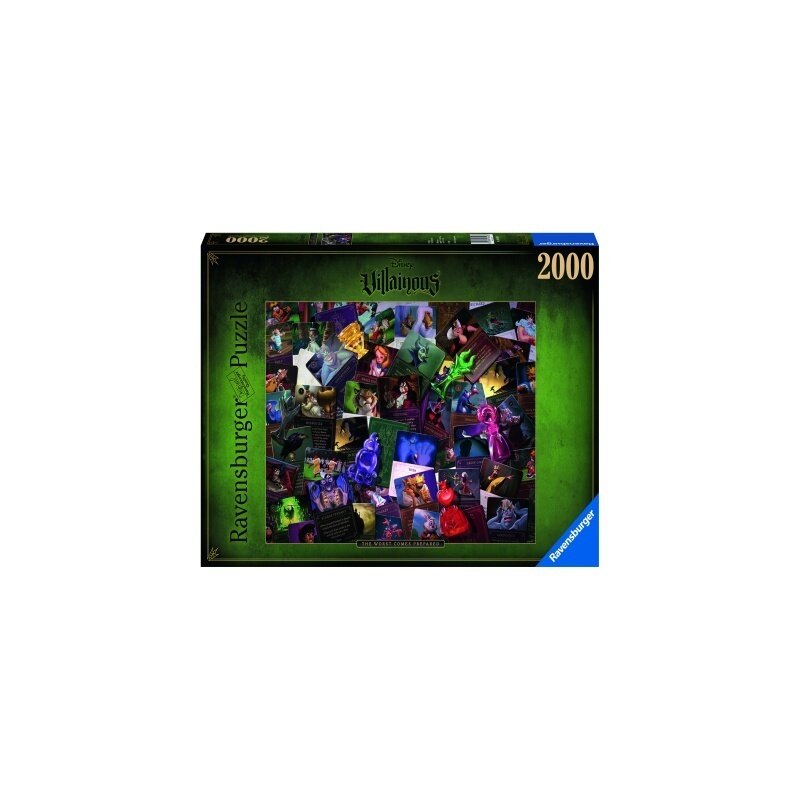 Ravensburger - puzzle villainous personaje, 2000 piese