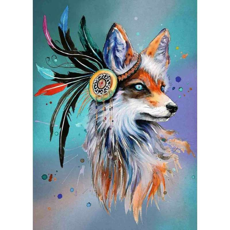 Puzzle vulpe, 1000 piese