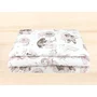 Lenjerie patut junior cu 2 piese, Qmini, Din bumbac certificat Oeko Tex Standard 100, 140 x 200 cm, Teddy Bear and Friends Pink - 2