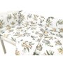 Lenjerie patut 3 piese, Qmini, Pentru patut 120x60 cm, Cu protectie laterala, Din bumbac certificat Oeko Tex Standard 100, Safari - 3