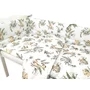 Lenjerie patut 3 piese, Qmini, Pentru patut 140x70 cm, Cu protectie laterala, Din bumbac certificat Oeko Tex Standard 100, Safari - 3