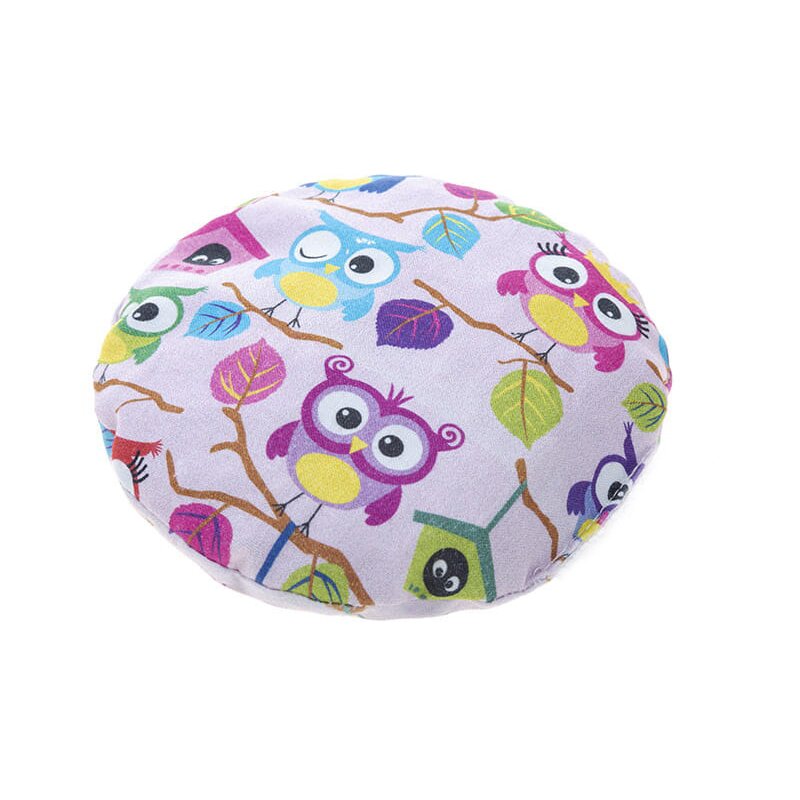 Qmini - Pernuta anticolici umpluta cu samburi de cirese, Colorful Owls