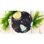 Pernuta anticolici, Qmini, Umpluta cu samburi de cirese, Cu husa din bumbac, Diametru 14 cm, Milky Way - 2