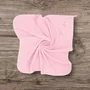 Prosop cu gluga, Qmini, Din bumbac, 80x80 cm, Pink - 5