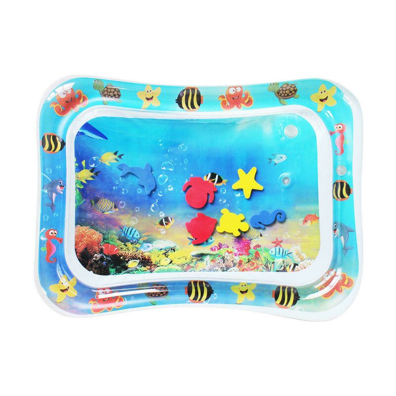 Qmini - salteluta de joaca gonflabila cu apa, fara bpa, 60x45 cm, lily