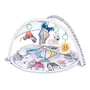 Salteluta interactiva, Qmini, Abby,  Cu muzica, 20 bile, 6 jucarii,  Pentru activitati educationale, 85x85 cm, Multicolor - 14