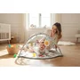 Salteluta interactiva, Qmini, Abby,  Cu muzica, 20 bile, 6 jucarii,  Pentru activitati educationale, 85x85 cm, Multicolor - 2