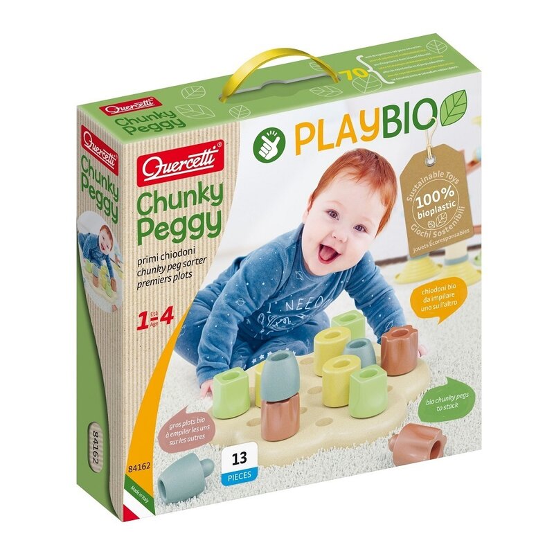 Quercetti - jucarie motrica chunky peggy bio