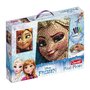 Quercetti - Joc creativ Pixel Art tablou Frozen Elsa sau Anna, 6600 piese - 3