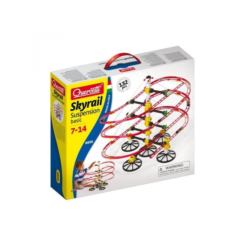 Quercetti - joc creativ skyrail suspension basic constructie sine
